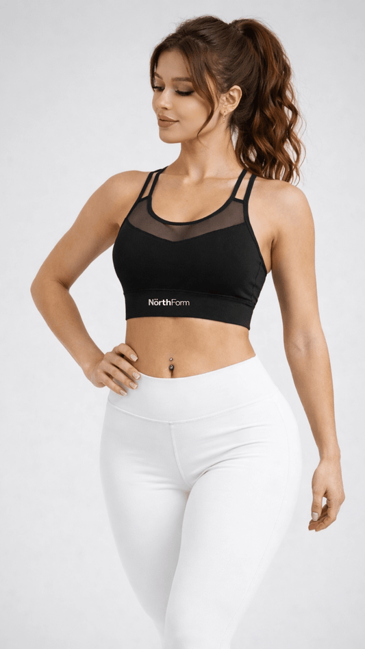 Flow Mesh Top - Black - NörthForm ApS