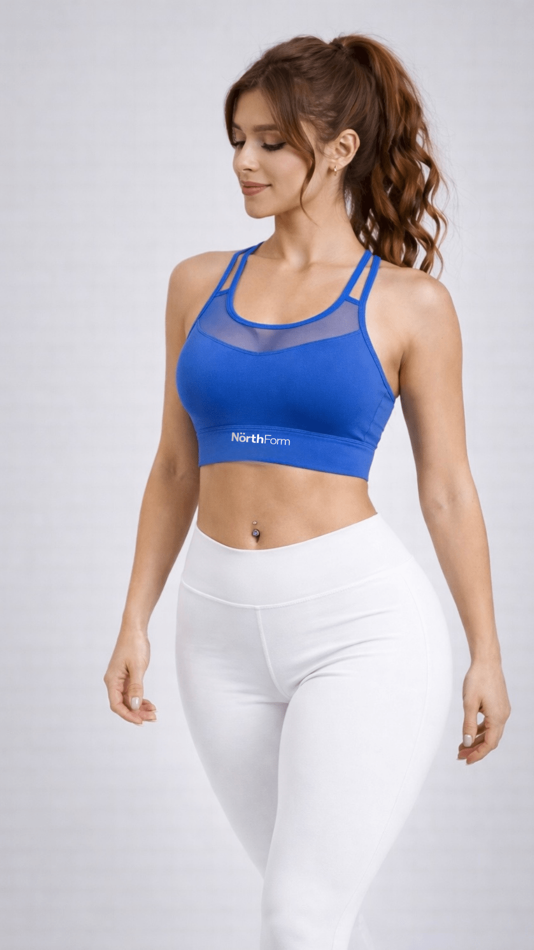 Flow Mesh Top - Dark Blue - NörthForm ApS