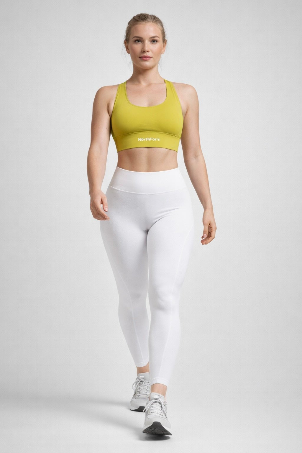 NörthForm Sculpt Cross Top – Yellowish Edition - NörthForm ApS