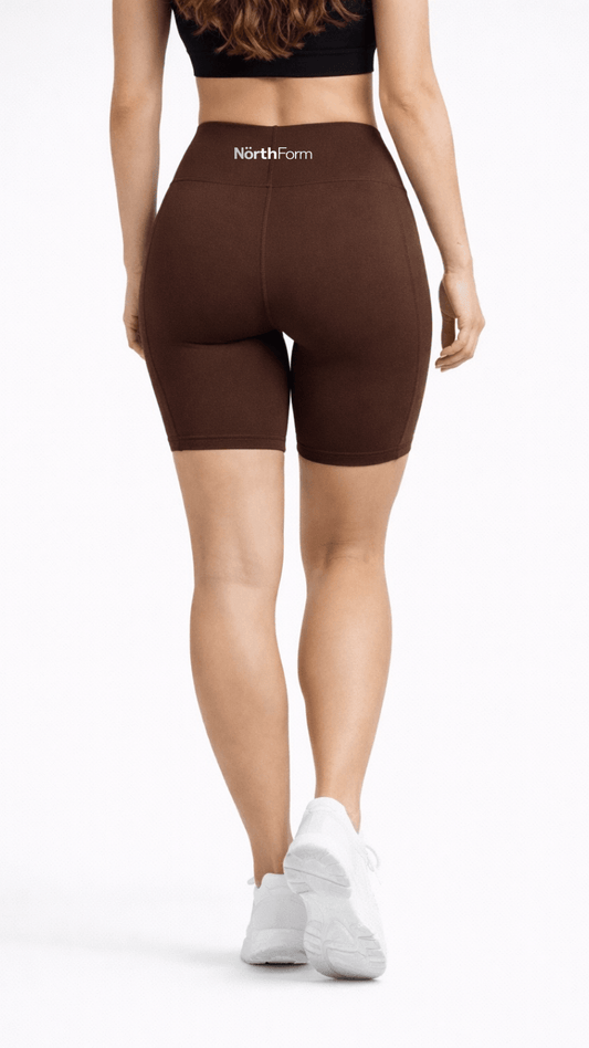 Nordic Ease Shorts - Brown - NörthForm ApS