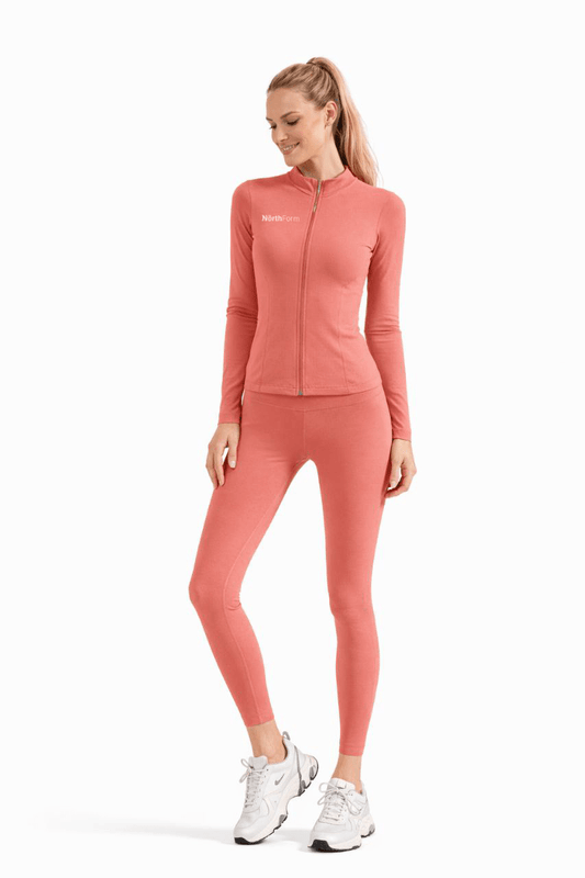 NörthForm Core zip set - Peach - NörthForm ApS