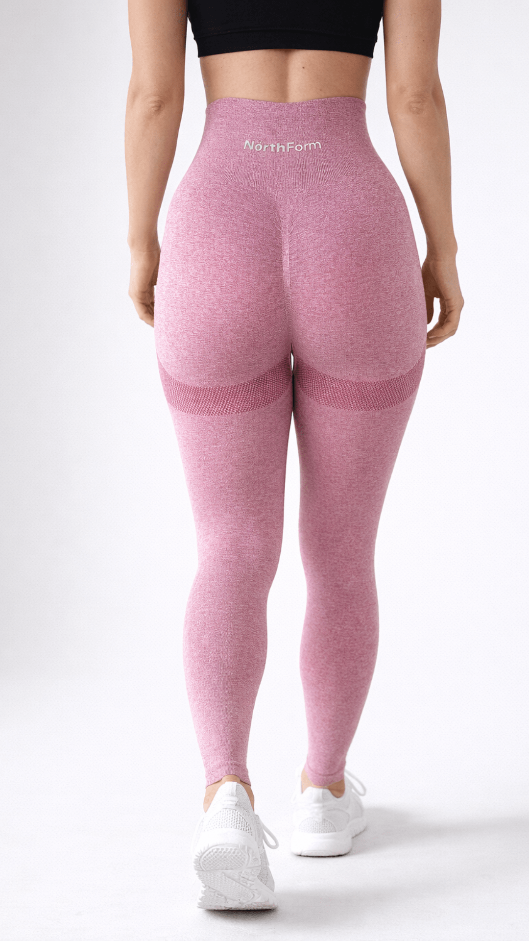 Sculpt Seamless Leggings - Pink - NörthForm ApS